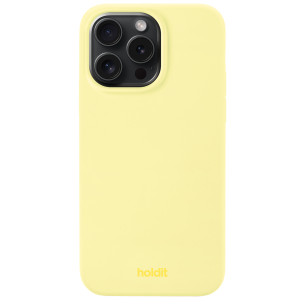 Гръб Holdit Silicone Case за iPhone 14 ProMax - Lemonade