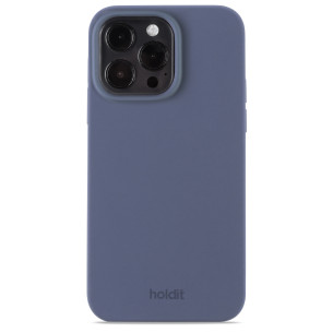 Гръб Holdit Silicone Case за iPhone 14 ProMax - Син