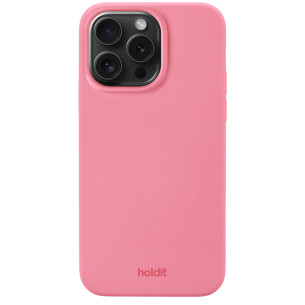 Гръб Holdit Silicone Case за iPhone 15 ProMax - Rouge Pink