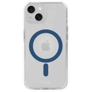 Гръб Holdit за iPhone 15,14,13, MagSafe Case, Син