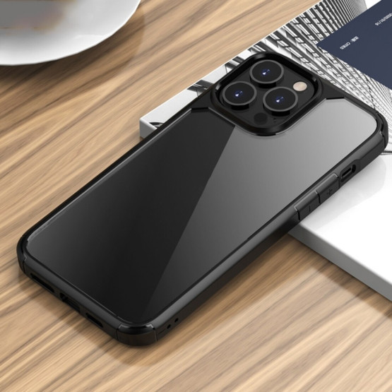 Гръб Ipaky Royal за Iphone 14 Pro - Черна рамка