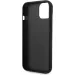 Гръб Karl Lagerfeld Quilted Puffy Metal Logo Case за iPhone 14 Plus - Черен