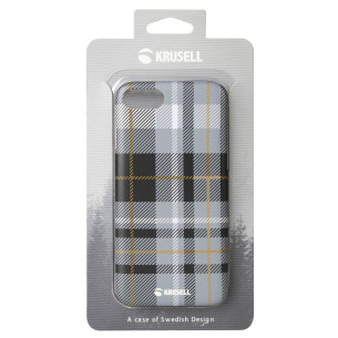 Гръб Krusell imited Cover Plaid за Apple Iphone 8/7/SE 2020/2022 - Dark Green