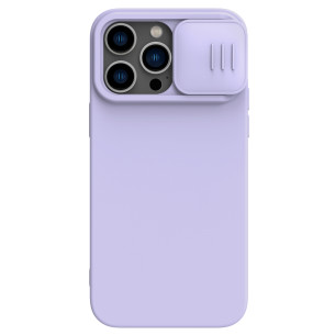 Гръб Nillkin CamShield Silky Magnetic silicone за Iphone 14 Pro - Лилав