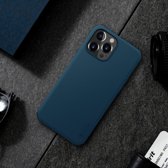 Гръб Nillkin Frosted Shield Pro за Iphone 13 Pro Max - Син