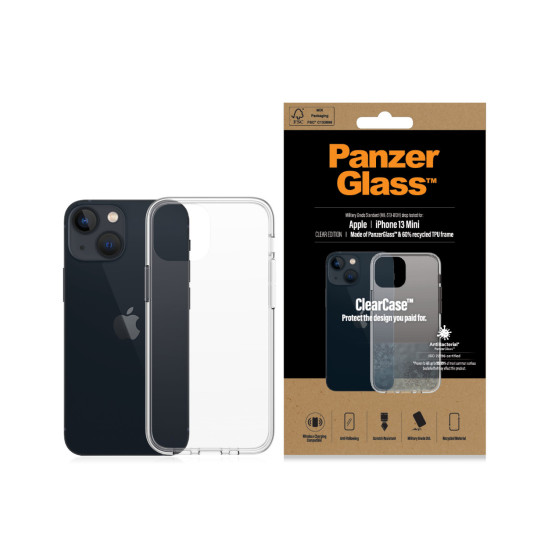 Гръб PanzerGlass ClearCase за Iphone 13 mini - Прозрачен