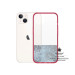 Гръб PanzerGlass за IPhone 13 , ClearCase - Червена рамка