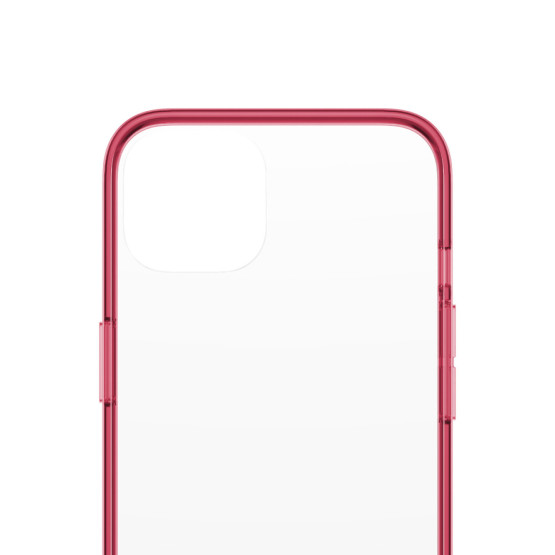 Гръб PanzerGlass за IPhone 13 , ClearCase - Червена рамка
