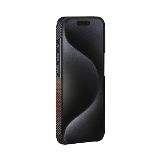 Гръб Pitaka MagEZ 5 case за iPhone 15 Pro - Sunset