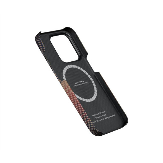 Гръб Pitaka MagEZ 5 case за iPhone 15 Pro - Sunset
