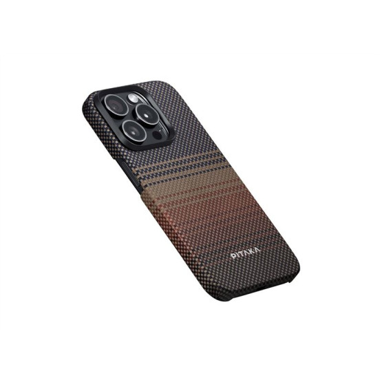 Гръб Pitaka MagEZ 5 case за iPhone 15 Pro - Sunset