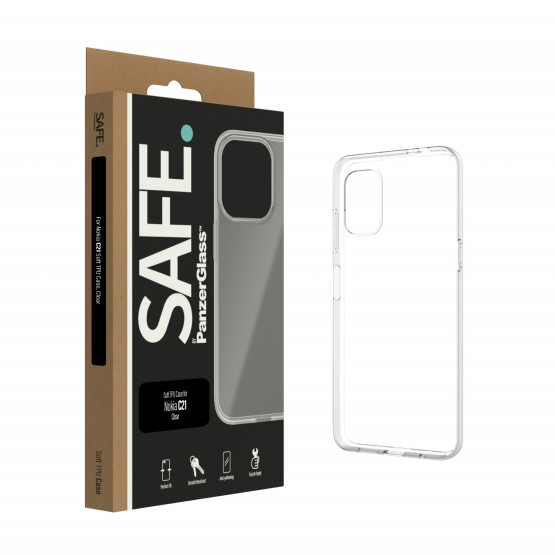 Гръб SAFE Case за Nokia C 21 - Прозрачен