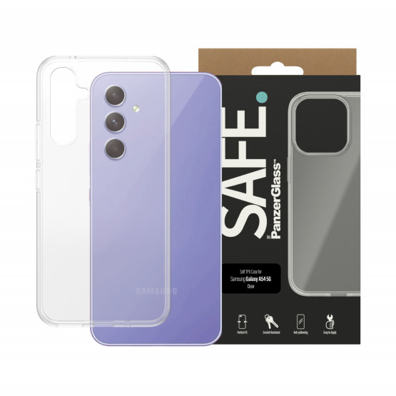 Гръб Safe за Samsung A54 5G,TPU,прозрачен