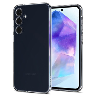 Гръб Spigen Crystal Flex за Samsung Galaxy A55 - Прозрачен