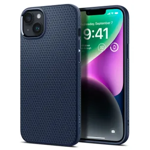 Гръб Spigen Liquid Air за iPhone 14 Plus - Син
