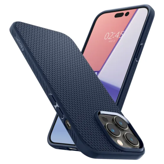 Гръб Spigen Liquid Air за iPhone 14 Pro - Син