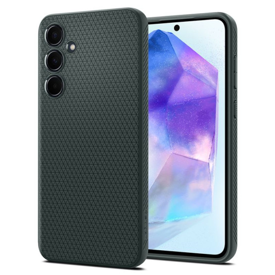 Гръб Spigen Liquid Air за Samsung Galaxy A55 - Зелен