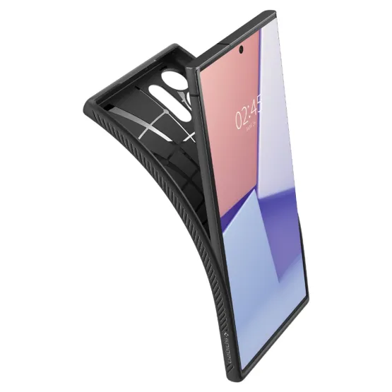 Гръб Spigen Liquid Air за Samsung Galaxy S23 Ultra - Черен