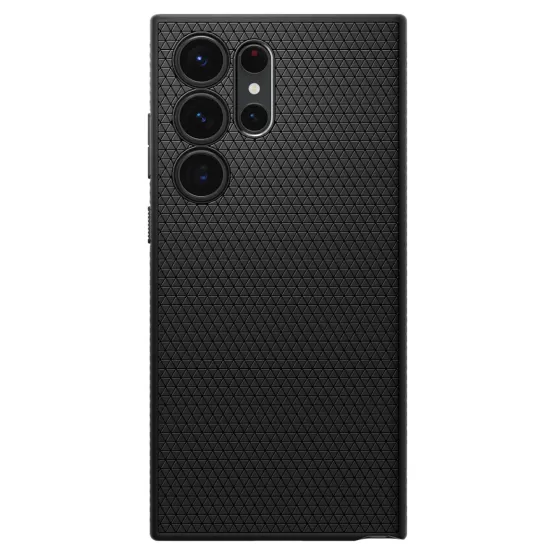 Гръб Spigen Liquid Air за Samsung Galaxy S23 Ultra - Черен