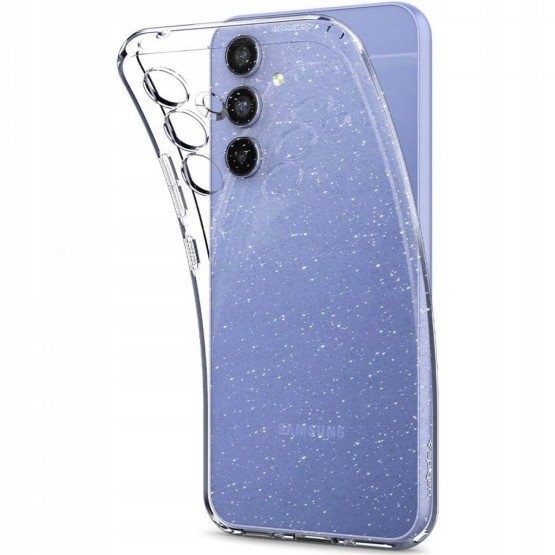Гръб Spigen Liquid Crystal Glitter за Samsung Galaxy A54 5G - Прозрачен