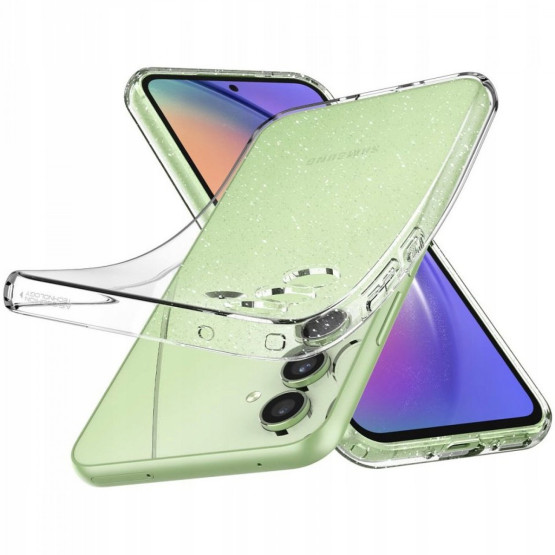 Гръб Spigen Liquid Crystal Glitter за Samsung Galaxy A54 5G - Прозрачен