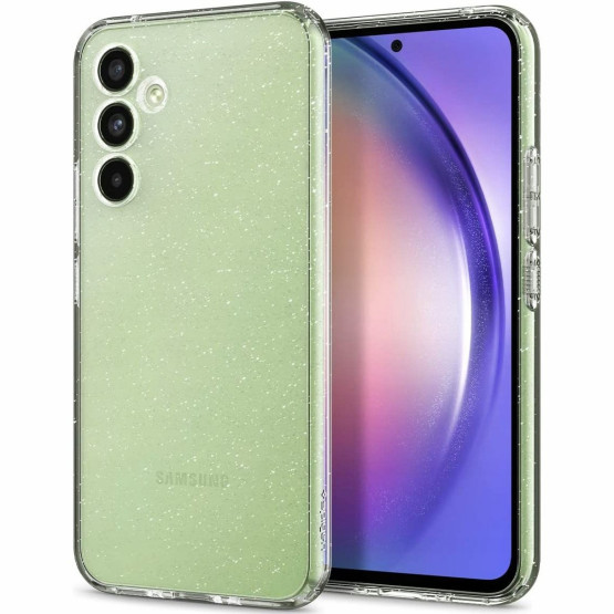 Гръб Spigen Liquid Crystal Glitter за Samsung Galaxy A54 5G - Прозрачен