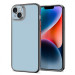 Гръб Spigen Optik Crystal за iPhone 14 Plus - Порзрачен с сребриста рамка