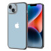 Гръб Spigen Optik Crystal за iPhone 14 Plus - Порзрачен с сребриста рамка
