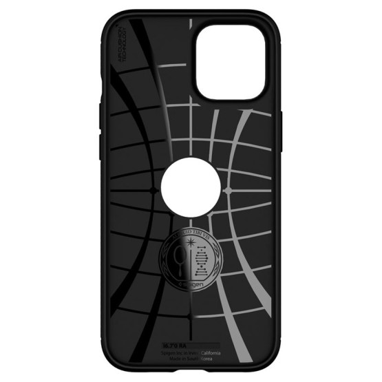 Гръб Spigen Rugged Armor за iPhone 12/12 Pro - Черен