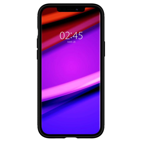 Гръб Spigen Rugged Armor за iPhone 12/12 Pro - Черен