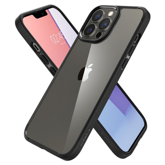 Гръб Spigen Ultra Hybrid за iPhone 13 Pro - Черен