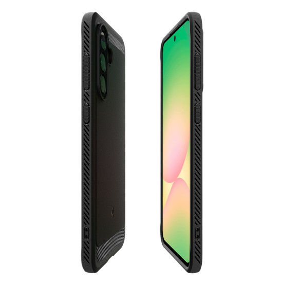 Гръб Spigen за Samsung Galaxy A56 5G, Rugged Armor, Черен