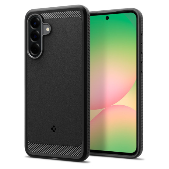 Гръб Spigen за Samsung Galaxy A56 5G, Rugged Armor, Черен