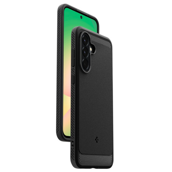 Гръб Spigen за Samsung Galaxy A56 5G, Rugged Armor, Черен