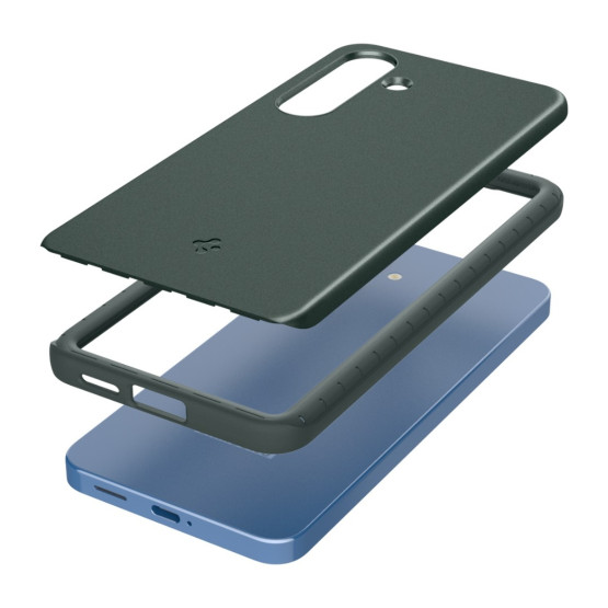 Гръб Spigen за Samsung Galaxy S25, Thin Fit, MagSafe, Зелен