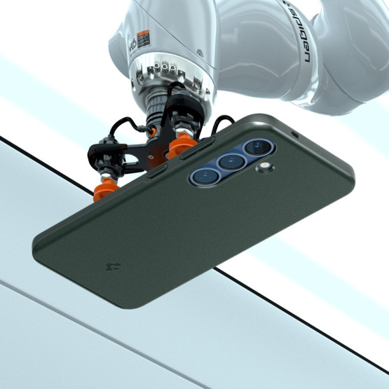 Гръб Spigen за Samsung Galaxy S25, Thin Fit, MagSafe, Зелен
