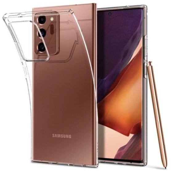 Гръб TPU bumper back acrylic за Samsung Note 20 Ultra - Прозрачен