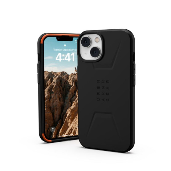 Гръб UAG Civilian MagSafe за iPhone 14 - Черен