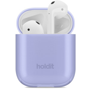 Калъф Holdit Seethru Case за AirPods - Лилав