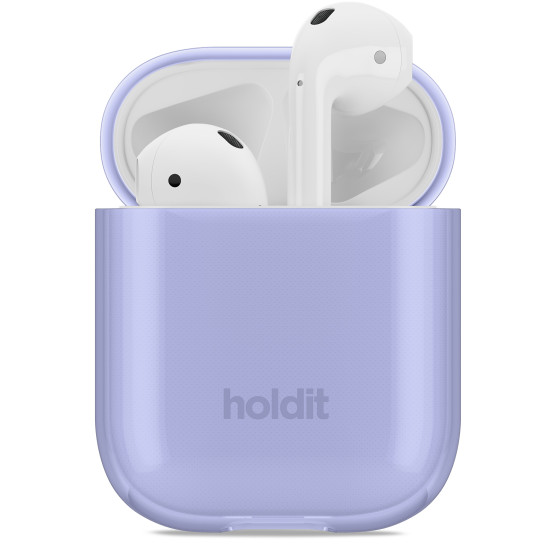 Калъф Holdit Seethru Case за AirPods - Лилав