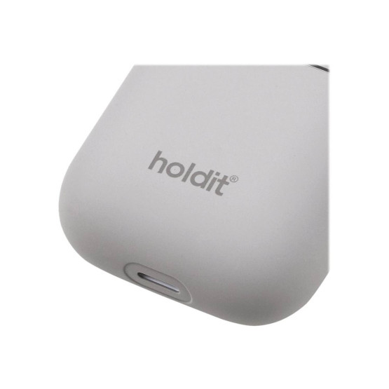 Kaлъф Holdit Silicone Case за AirPods 1/2 - Сив