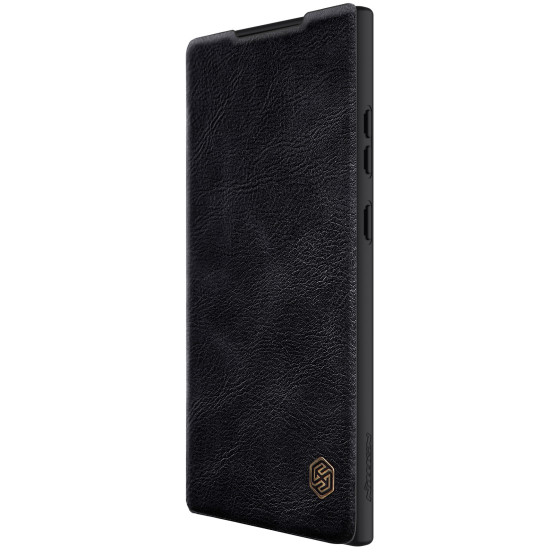 Калъф Nillkin Qin Pro за Samsung Galaxy S23 Ultra - Черен