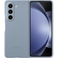 Оригинален гръб Samsung Leather Cover за Galaxy Z Fold 5 - Icy Blue, EF-VF946PLE
