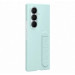 Оригинален гръб Samsung Silicone Cover за Galaxy Z Fold 7 - Light Cyan, EF-MF966CME