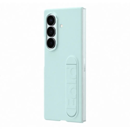Оригинален гръб Samsung Silicone Cover за Galaxy Z Fold 7 - Light Cyan, EF-MF966CME