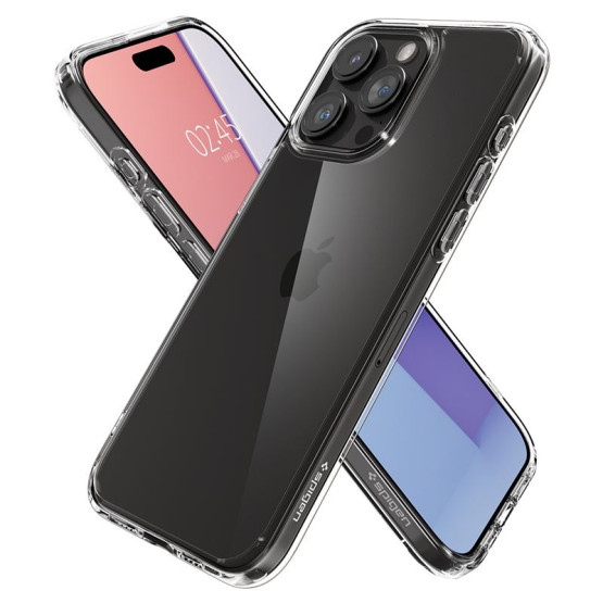 Spigen Ultra Hybrid за iPhone 15 Pro Max - Прозрачен