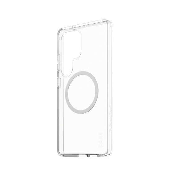 Гръб Care by PanzerGlass за Samsung Galaxy S25 Ultra, Flagship Case, Прозрачен, Urban Combat, QI Compatible, Бял
