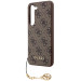 Гръб Guess 4G Charms Case за Samsung Galaxy S24 - Кафяв