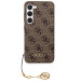 Гръб Guess 4G Charms Case за Samsung Galaxy S24 - Кафяв