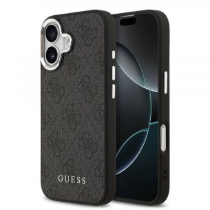 Гръб Guess 4G MagSafe Case за iPhone 17 - Черен